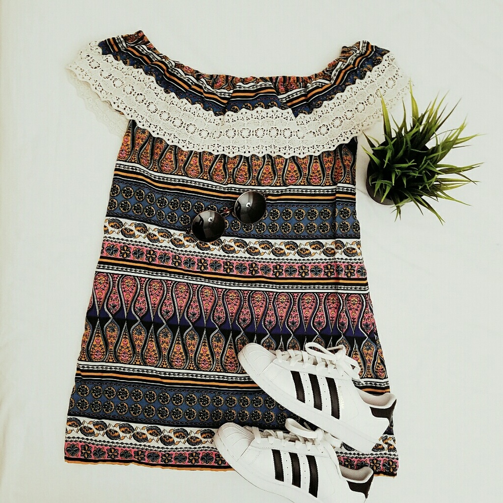 Hollister Off Shoulder Dress