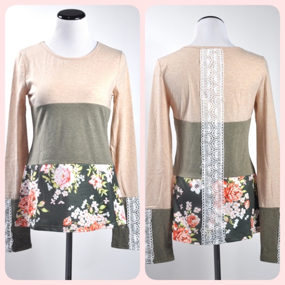 Block Patch Long Sleeve - Picture 2 of 3