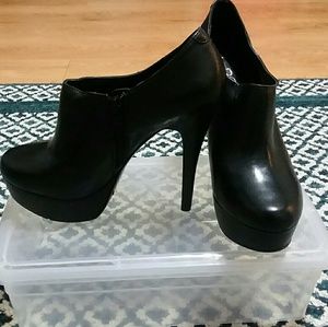 Aldo Black Ankle Boots