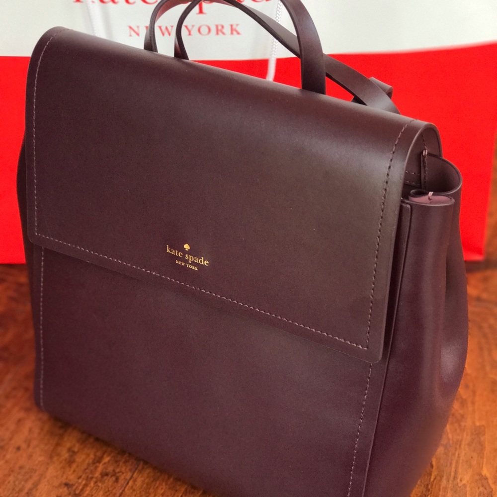 Kate Spade Backpack (Burgundy)