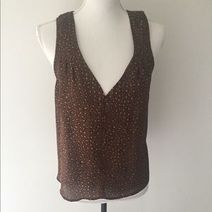 YAYA leopard 🐯 lol cut tank size medium