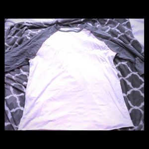 3/4 length tee