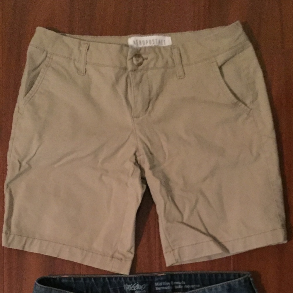 4 pairs of shorts.