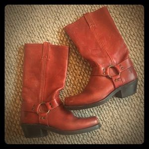 Beautiful & Classic FRYE Harness Boots!