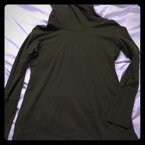 Cowl neck shirt