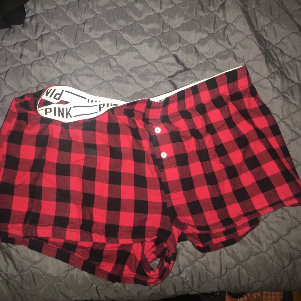 PINK Victoria's Secret Pajama Shorts sz M