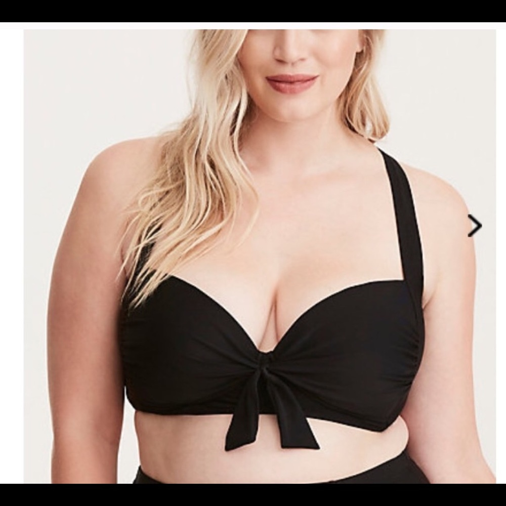 Black Torrid Swim Top