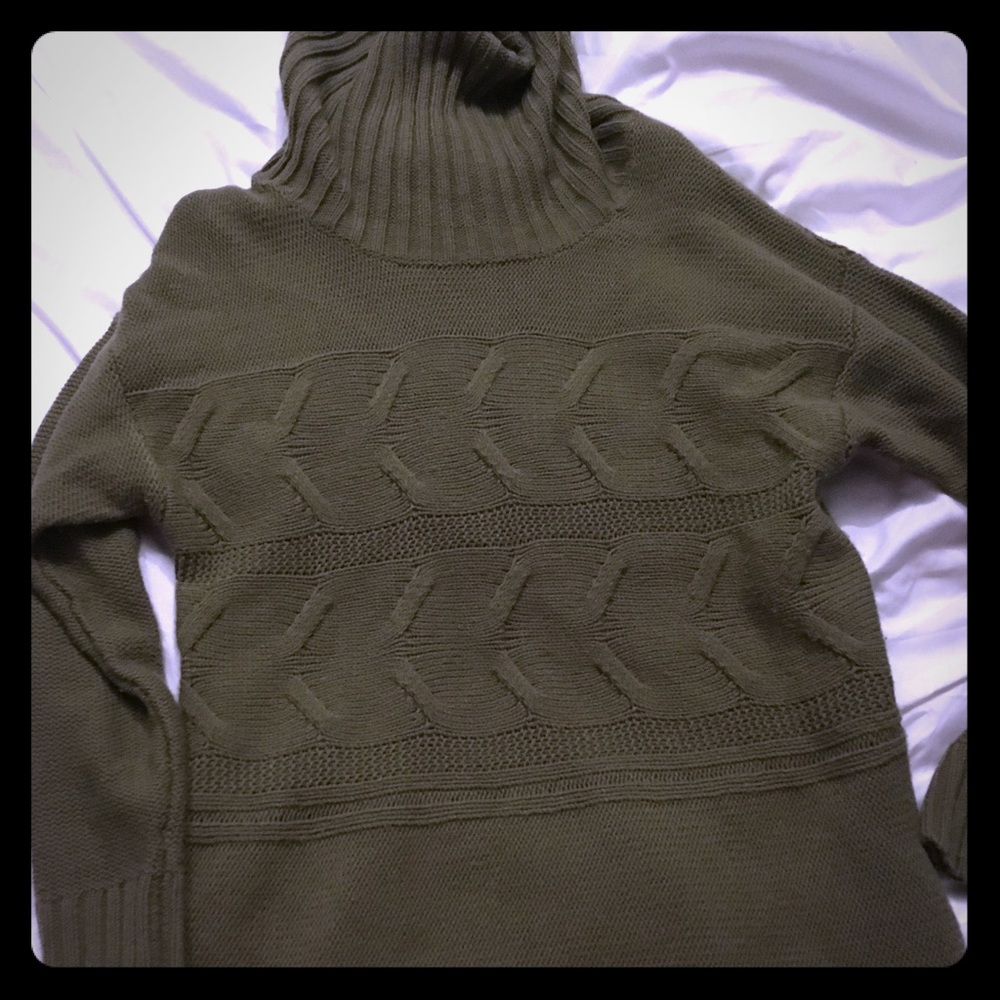 Cowl neck sweater