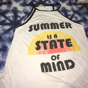 "State of mind" tank top