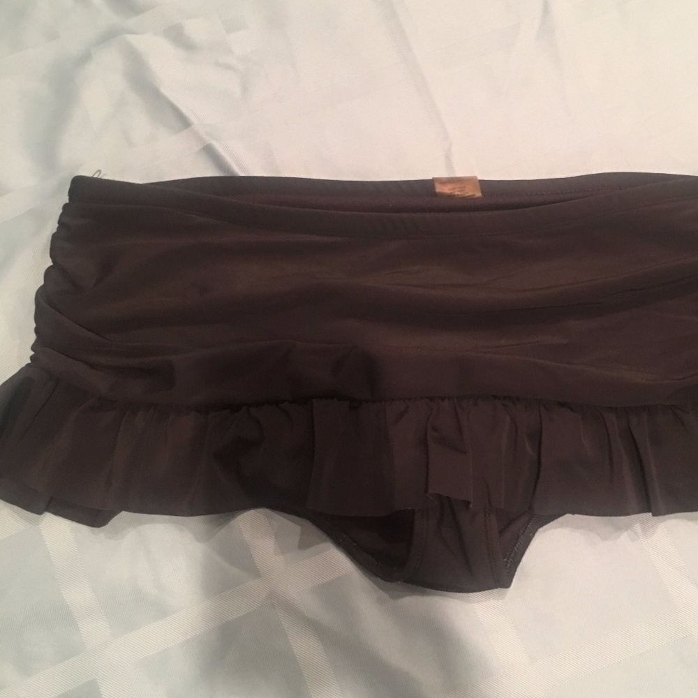Black Torrid Swim Skirt Bottom