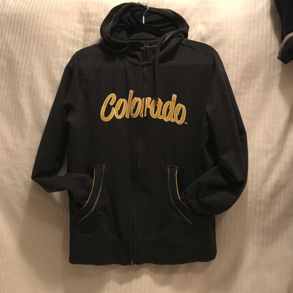 Exclusively Collegiate Tops - Colorado zip up hoodie