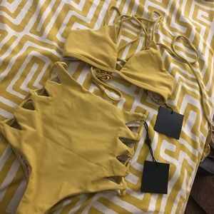 Acacia Swimwear in Pineapple