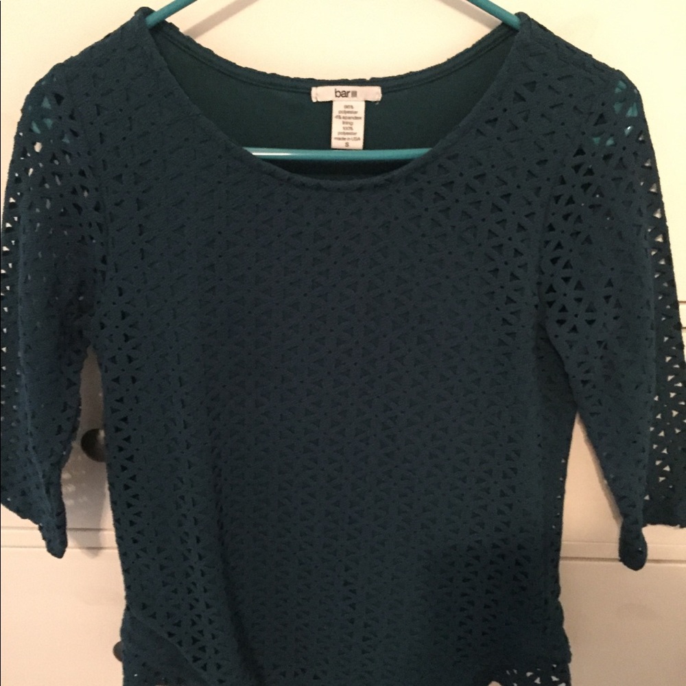 Real blouse with cut outs