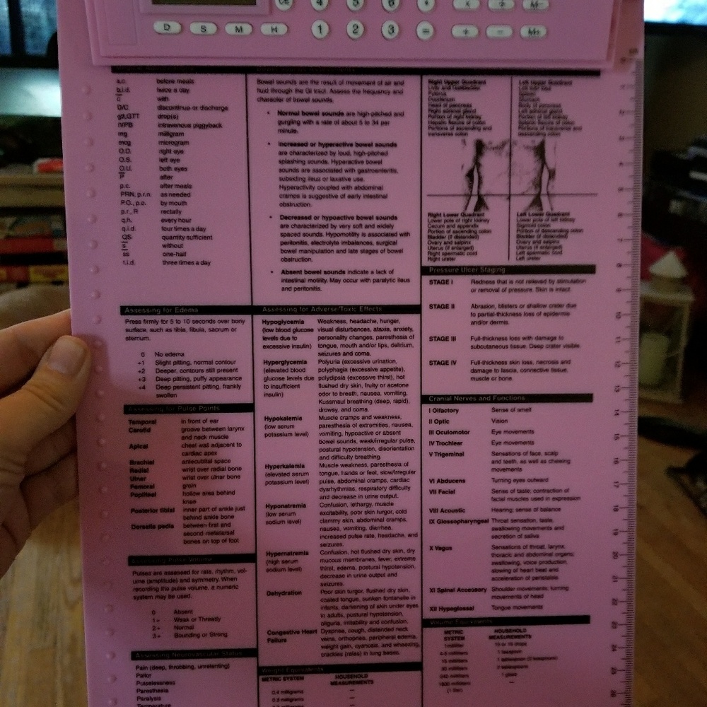 clipboard & medical cards only few shown