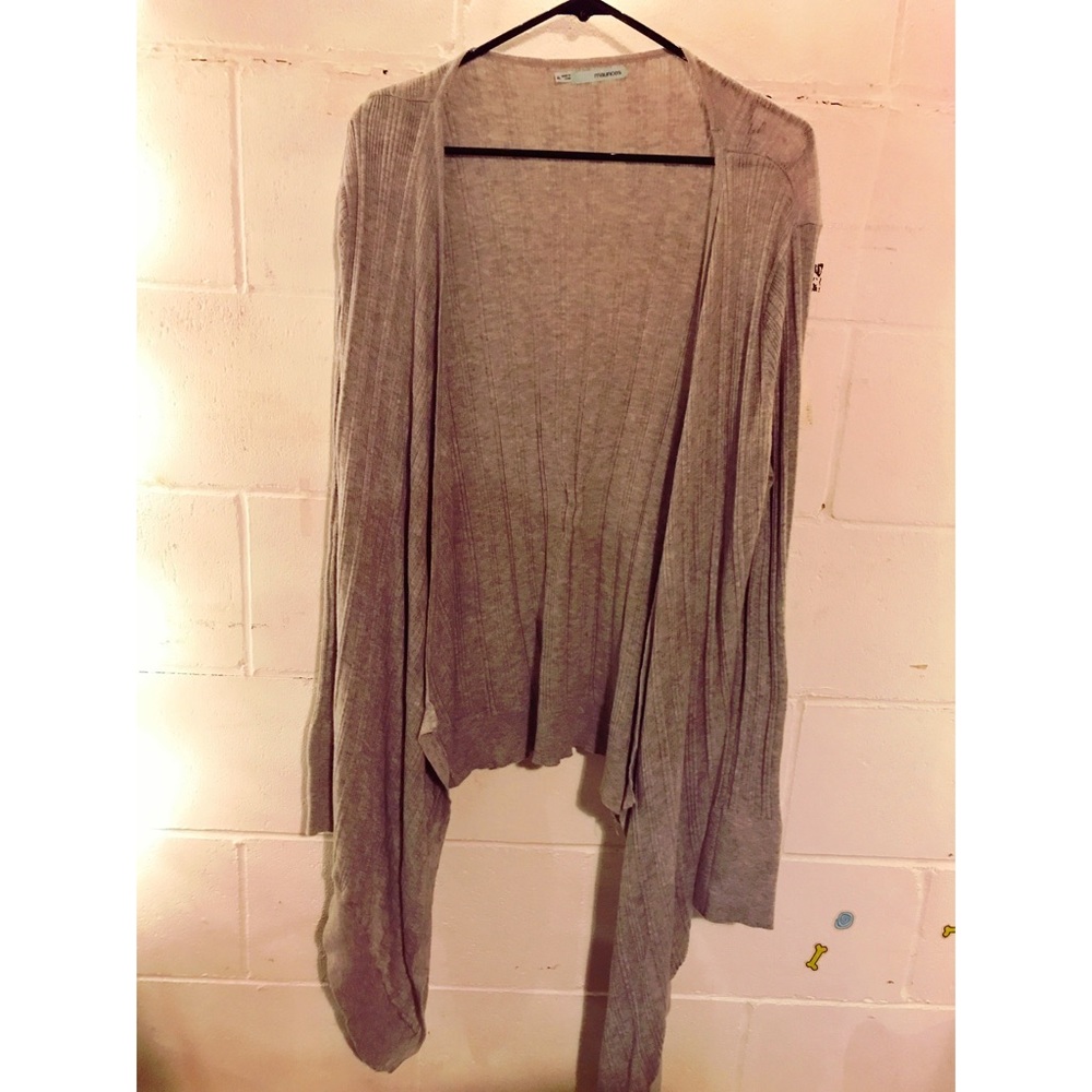 Maurice's Long gray sweater