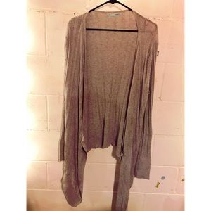 Maurice's Long gray sweater