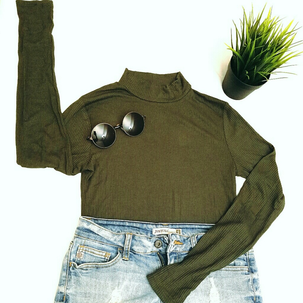 Mock Neck Sweater