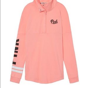 •VS PINK• VARSITY QUARTER SNAP