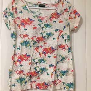 Around the world t-shirt