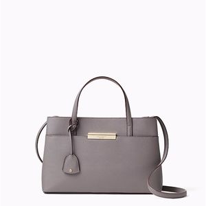 NWT KATE SPADE satche WKRU4597 COLOR CLIFF GREY