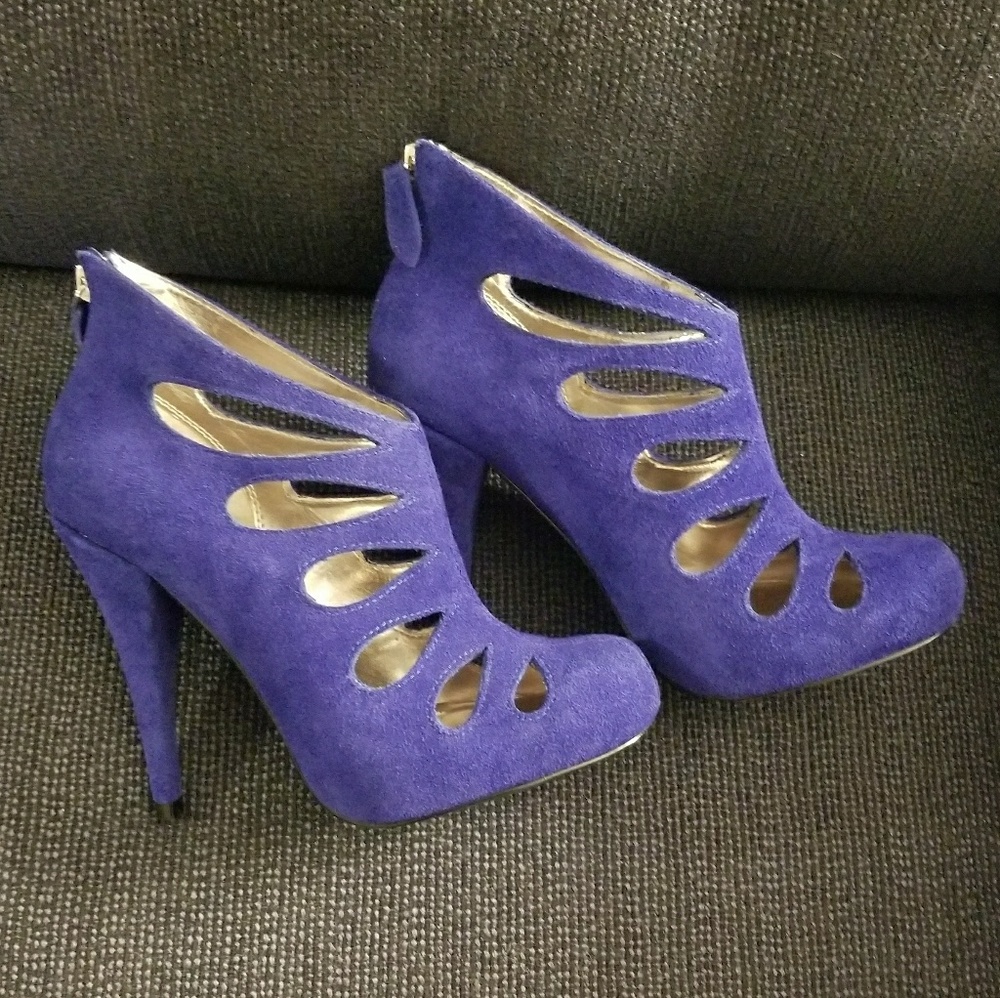 Blue Steve Madden Heels