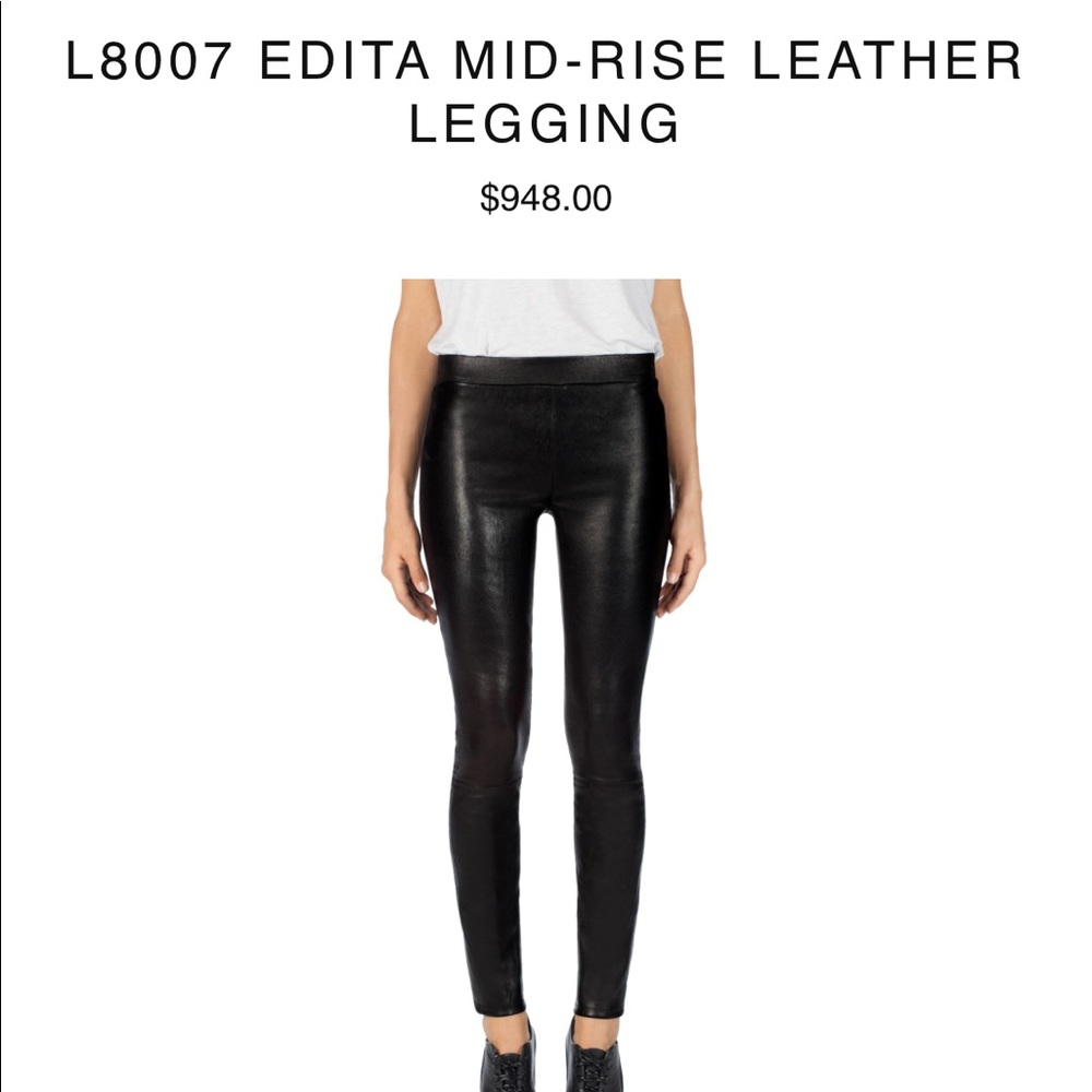 J Brand 100% Leather Leggings