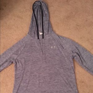 V neck under armor hoodie