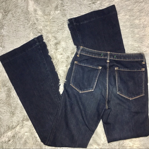 J Brand Denim - J Brand The Doll Flare Jeans Dark Wash Size 26