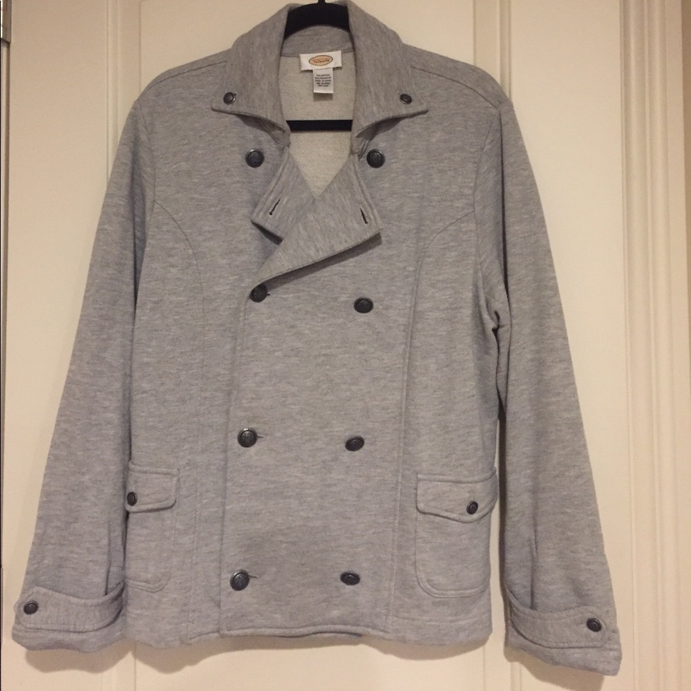 Beautifully Detailed Double Breasted Pea Coat
