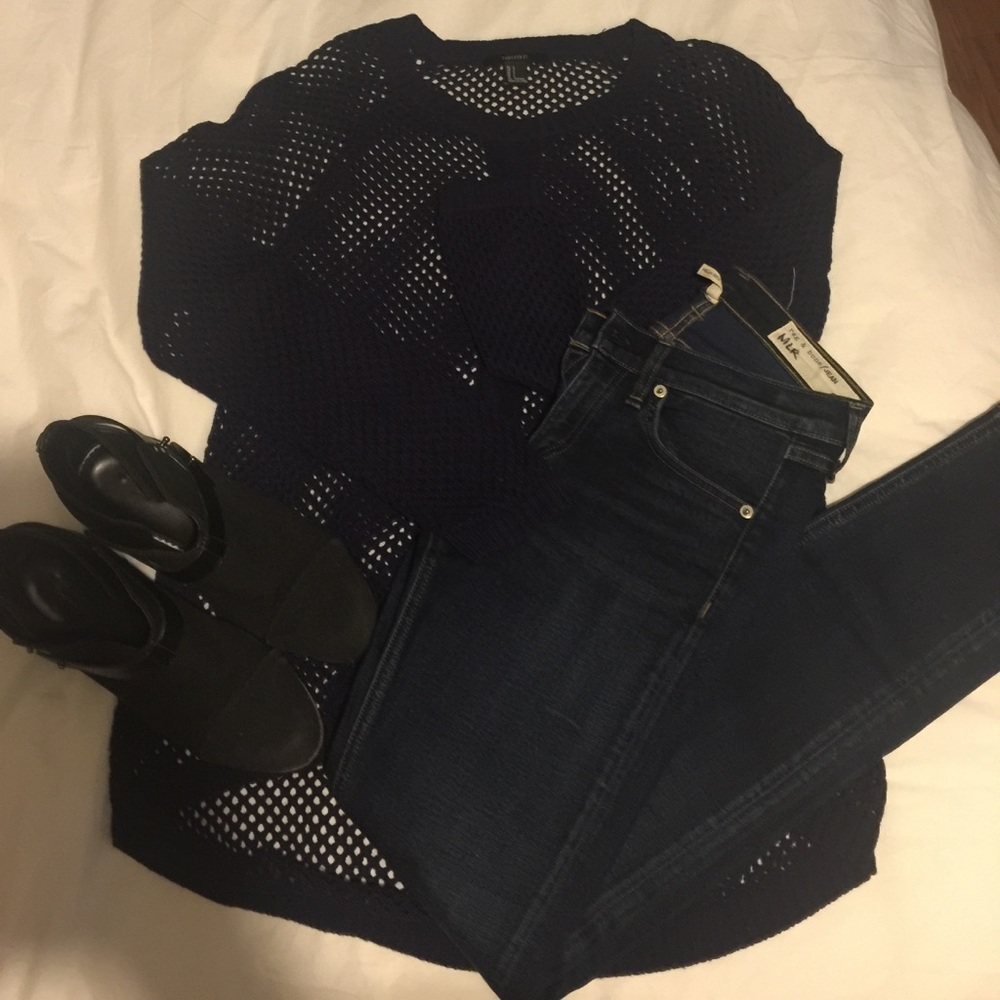 Forever21 crochet sweater