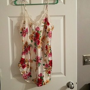 Victoria's Secret Satin Chemise.