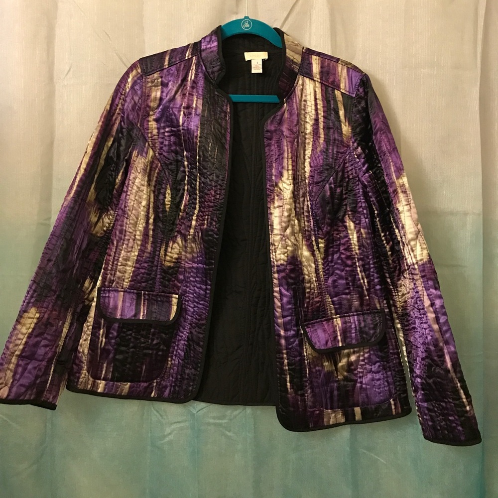 Chico's quilted jacket NWOT
