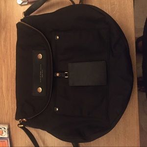 Black large crossbody