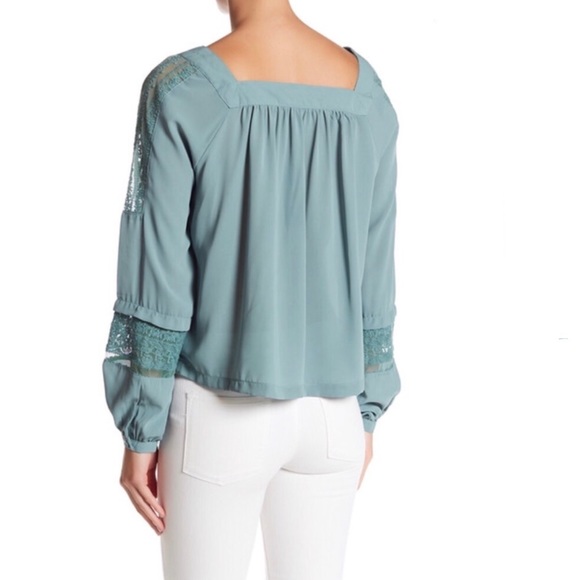 Romeo & Juliet Blouse - Dusty Sage - Picture 2 of 2