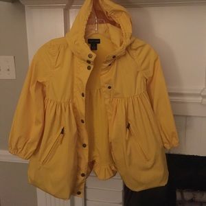 Girls rain jacket
