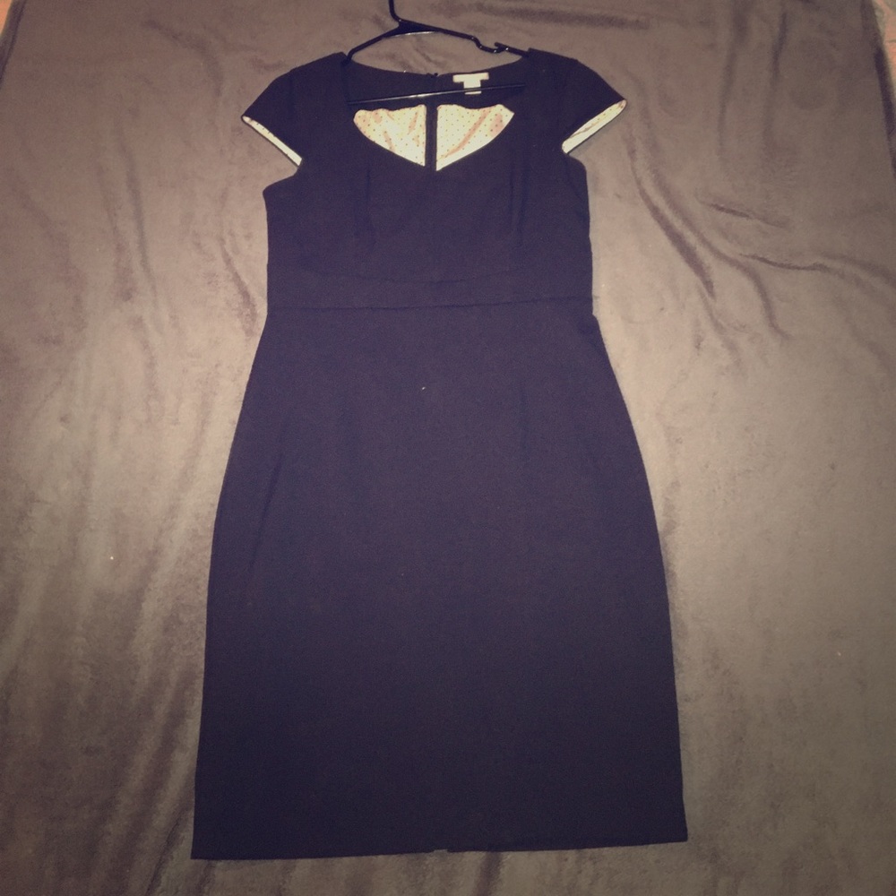 Simple black dress
