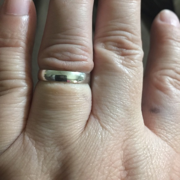 Sterling Silver 925 Wedding Band - Picture 4 of 4