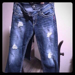 Capri jeans