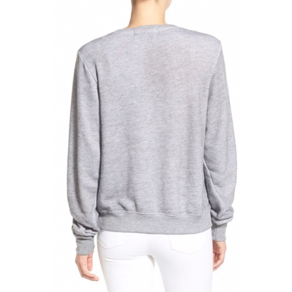 {Wildfox} 'I'll Keep You Warm' Sweatshirt Top $108 - Picture 3 of 8