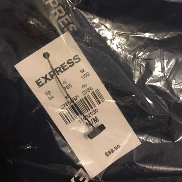 Lace-Up Skater Dress from Express ✨💥 Navy - Picture 5 of 8