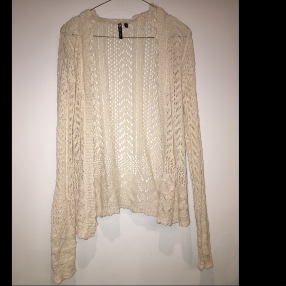 Poof! Cream Sweater