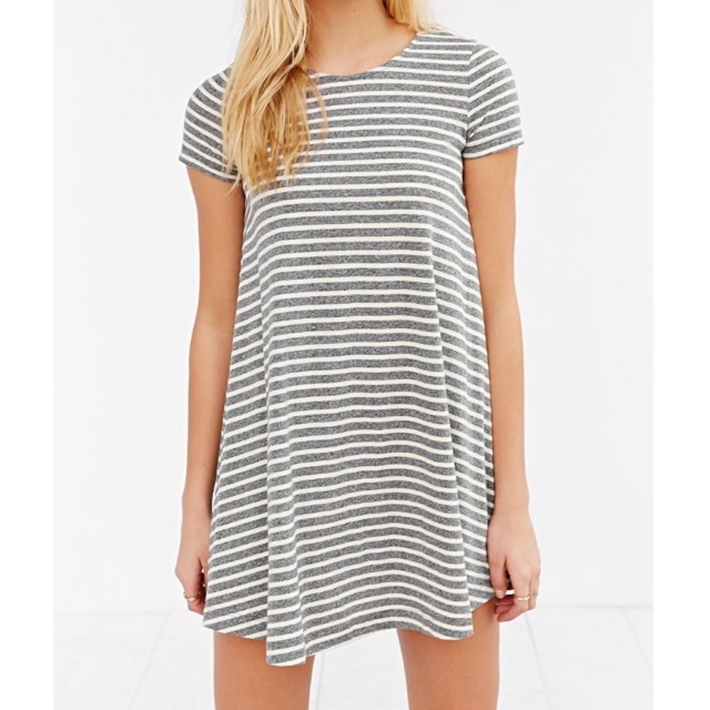BDG Striped Swing Dress