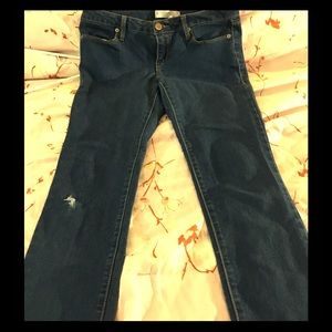 Skinny jeans loose cuff
