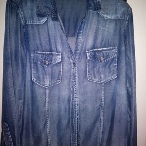 Denim Long Sleeve Shirt