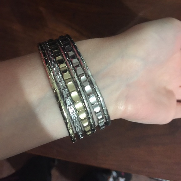 Lucky Brand Jewelry - Lucky brand bangles set of 6
