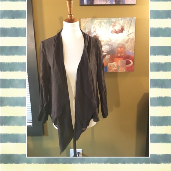 Eileen Fisher Tops - Brown Sheer Eileen Fisher