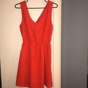 Orange dress never worn