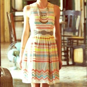 Sunglow anthropologie dress size 0