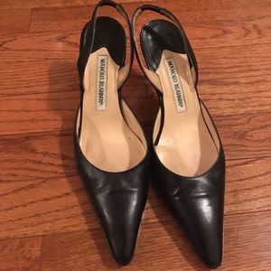 Manolo Blahnik Black Heels