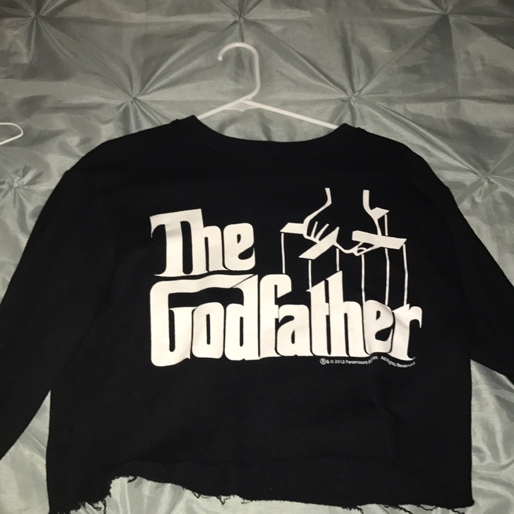 Cropped godfather sweater!